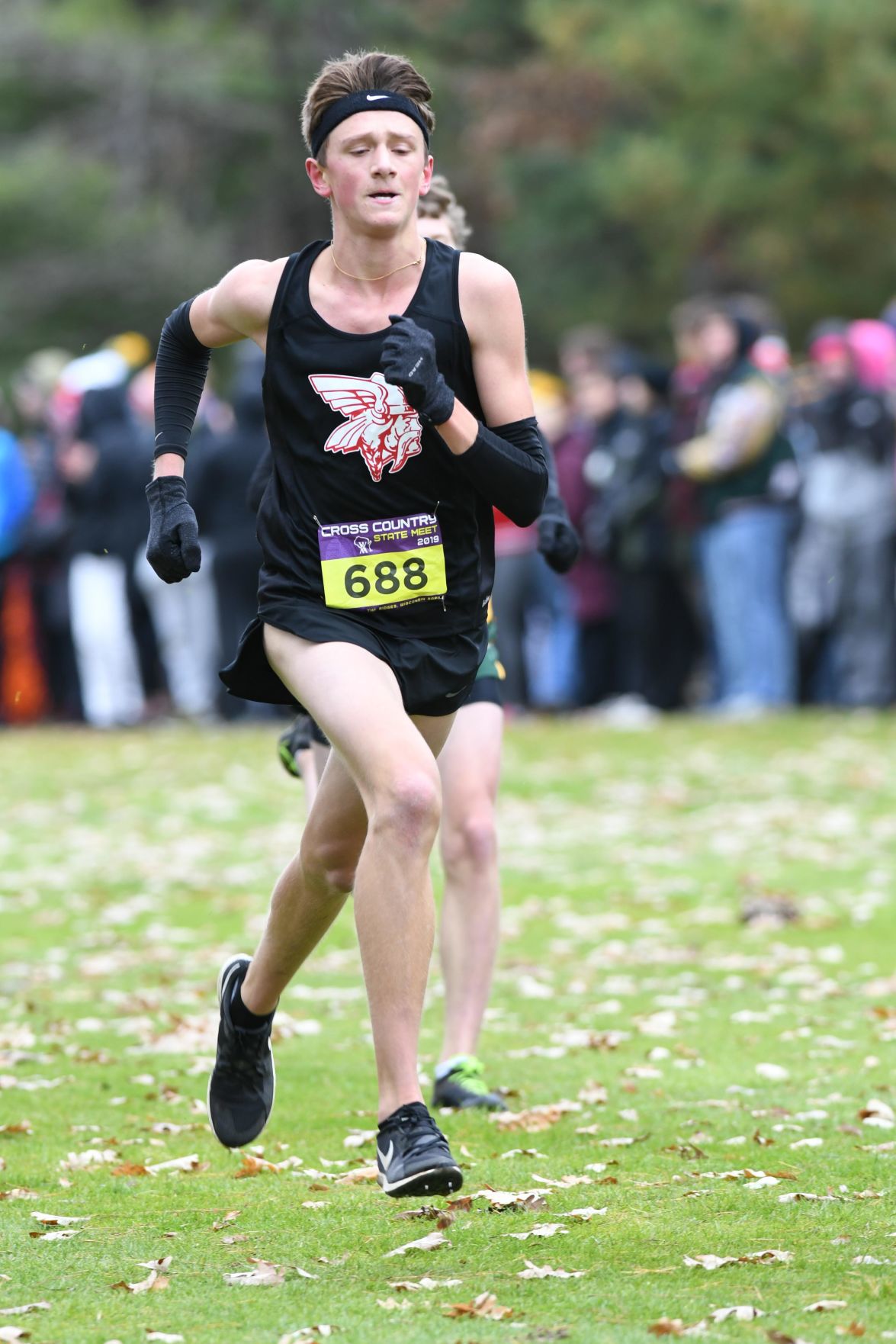 WIAA state cross country photo: Raymond Wollner, Mount Horeb